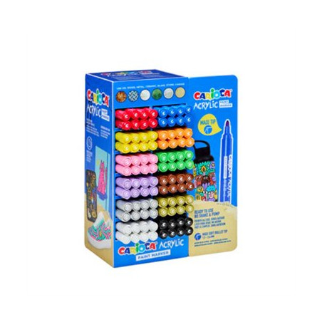Marker pennarello acrilico MAXI TIP BRUSH oro