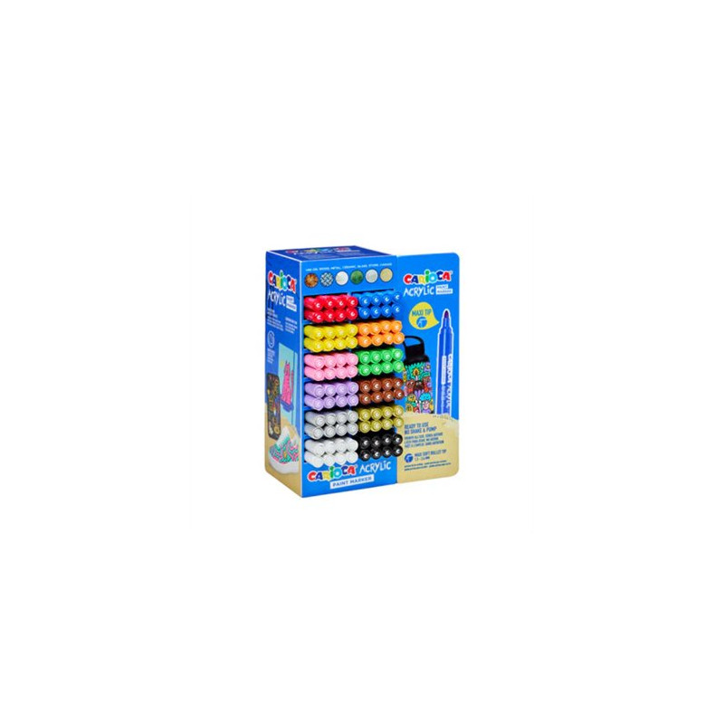 Marker pennarello acrilico MAXI TIP BRUSH rosa