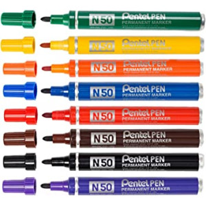 Marker Pentel N50 marrone