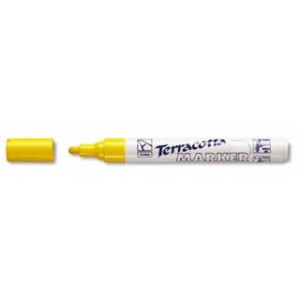Marker per terracotta 4mm rosso cwr