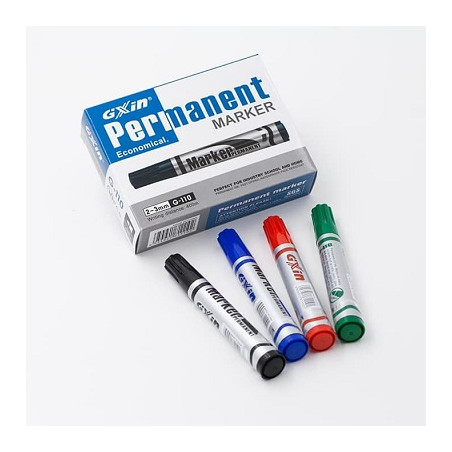 Marker punta scalpello standard rosso  ( SOLO a 12pz)