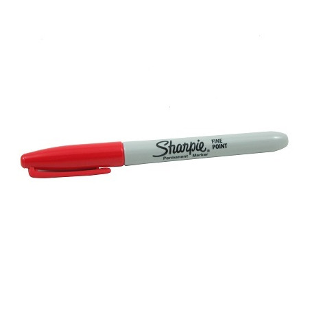 Marker Sharpy Paper mate punta fine tonda rosso