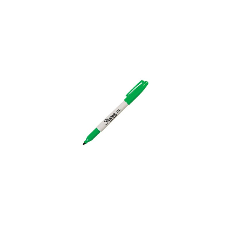 Marker Sharpy Paper mate punta fine tonda verde