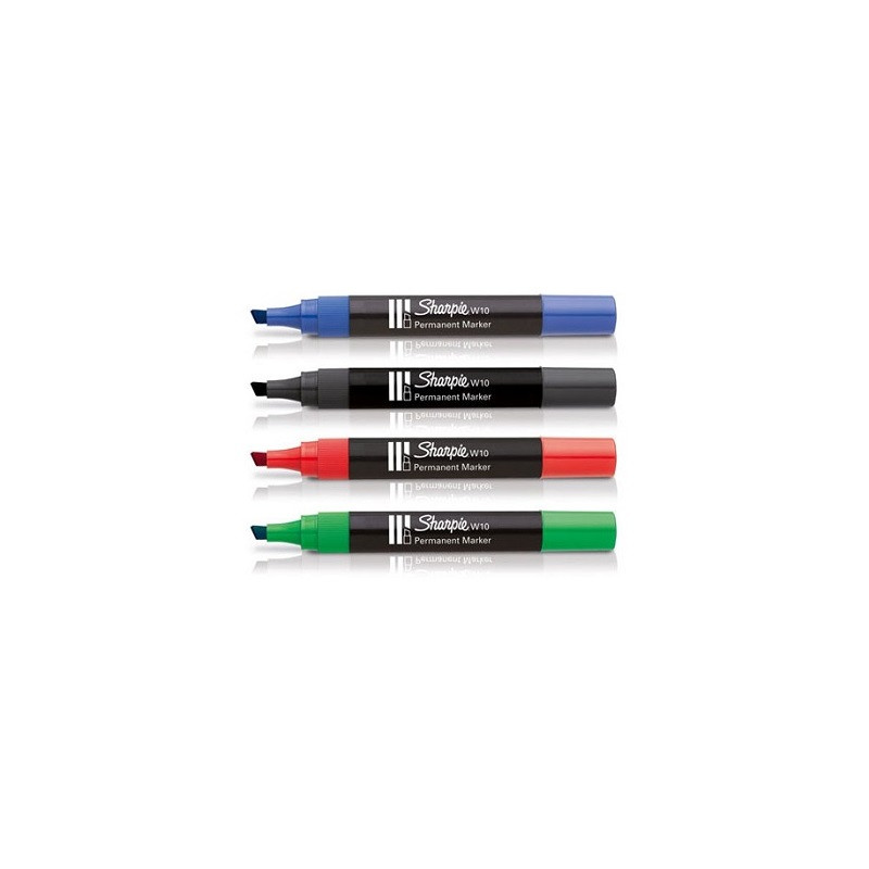 Marker sharpy Paper mate W10 blu scalpello