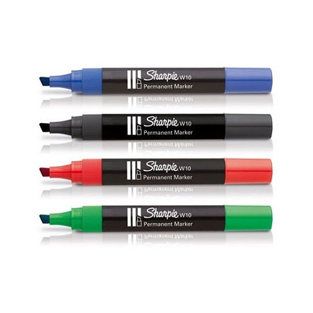 Marker sharpy Paper mate W10 Rosso scalpello