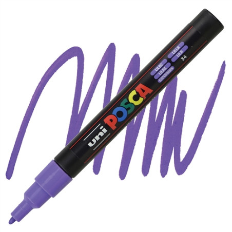 Marker Uni Posca PC3 LILLA