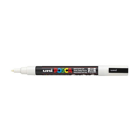 Marker Uni Posca PC3M bianco