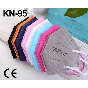 Mascherina FFP2 x bambini colorate 10pz Certificate CE