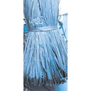 Matassina di Rafia naturale blu pastello gr50