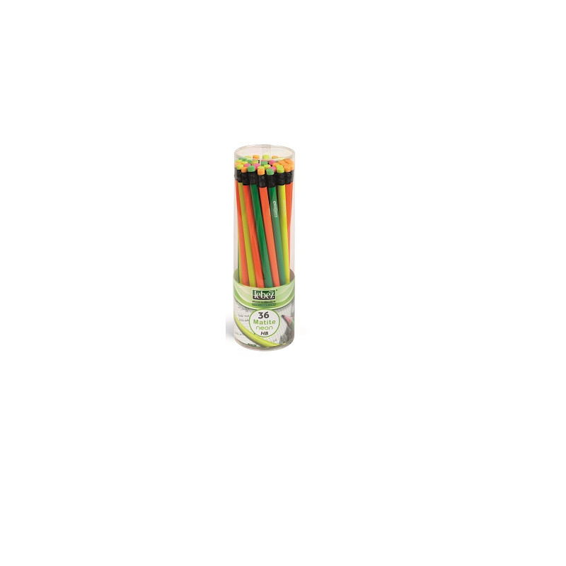 Matita con gomma a fantasia Neon