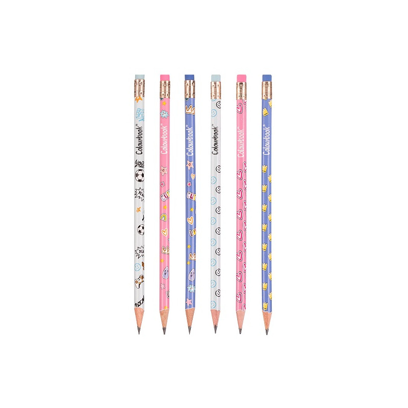 Matita con gomma colourbook