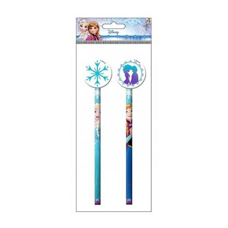 Matita con gomma Frozen 2pz