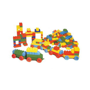 Maxi costruzioni in plastica morbida (+18mesi) 105pz