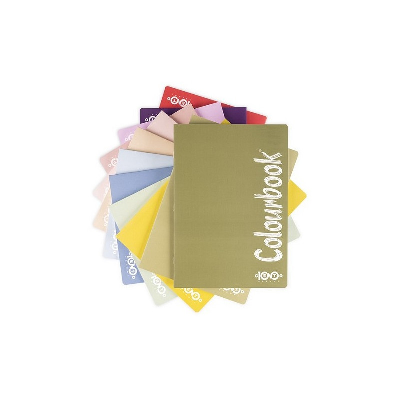 Maxi quaderno brossurato pastello WILD 96fg Colourbook 1rigo  (list.€4,20)