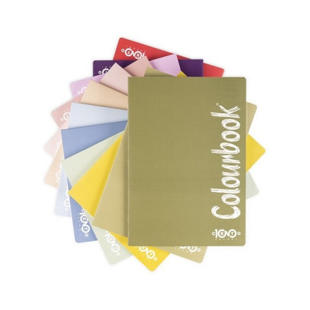 Maxi quaderno brossurato pastello WILD 96fg Colourbook 1rigo  (list.€4,20)