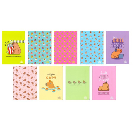 Maxi quaderno Capibara 100gr 24+1 1rigo (medie e superiori)