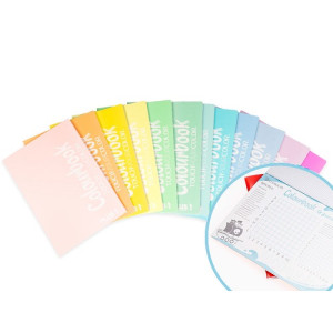 Maxi quaderno Colourbook Plus pastello 100gr - rigo A 96ff