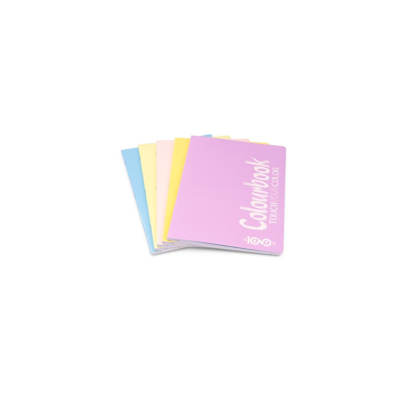 Maxi quaderno Colourbook touch pastello 100gr 36fg / 72pg- rigo C