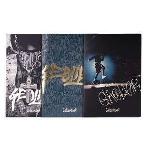 Maxi quaderno Geolier Colourbook plus 5mm