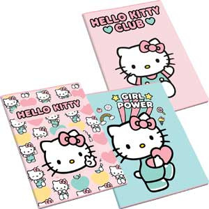 Maxi quaderno Hello Kitty rig.A(rigo 1-2 elmentare) GR.100  FF.24+1
