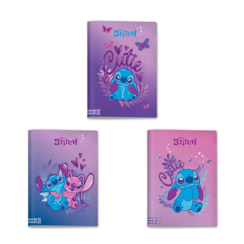 Maxi quaderno Lillo & Stitch Seven- rig B -3 elementare (list. €2,90)