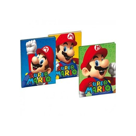 Maxi quaderno Mario Bros 40fg / 80pg - rigo B