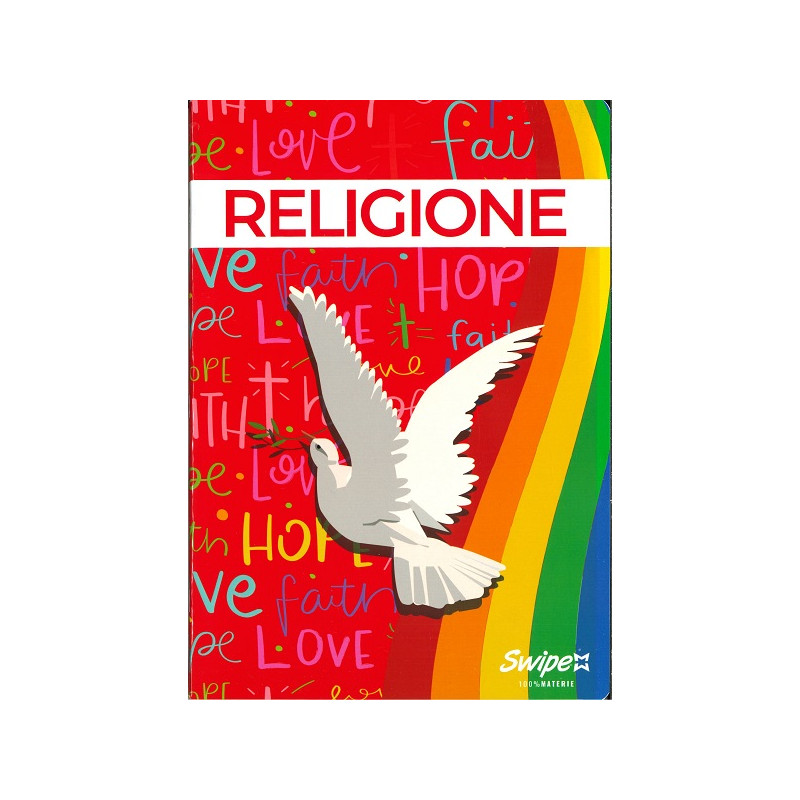 Maxi quaderno Materia religione rig. C