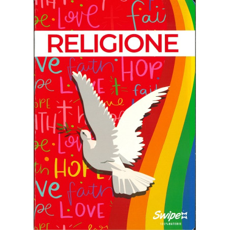 Maxi quaderno Materia religione rig. C
