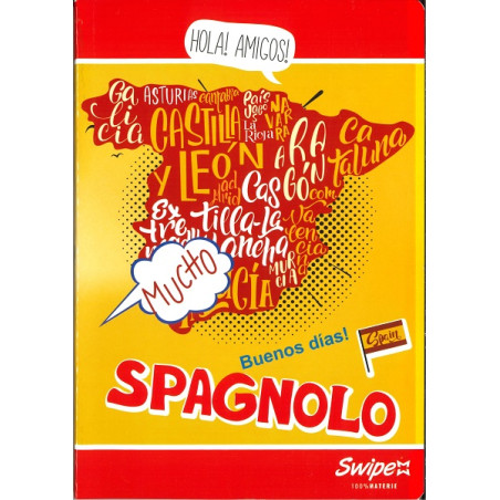 Maxi quaderno Materia spagnolo rig. 1R