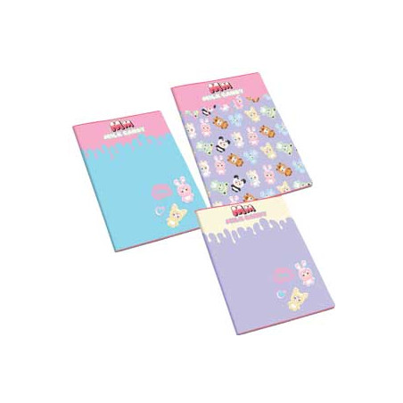 Maxi quaderno Milk Candy rig.C (rigo 4-5 elmentare) GR.100  FF.24+1