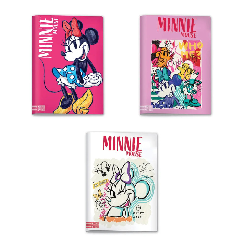 Maxi quaderno Minnie rig. B Seven
