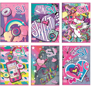 Maxi quaderno Seven SJ GANG Girl rigatura C 4 e 5 elementare (€2,50)