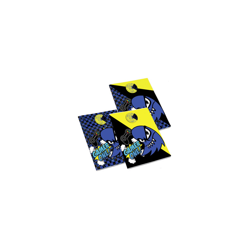 Maxi quaderno SHOUT GAMERBOY rig.10mm quadri 1-2 elmentare)