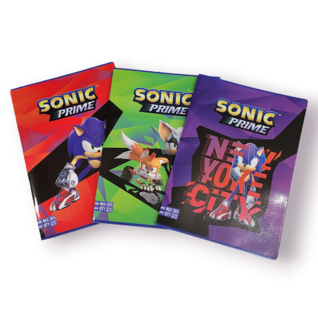 Maxi quaderno Sonic Seven rig.A (list.2,90)