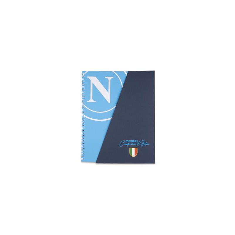Maxi spiralato A4 celebrativo SSC Napoli Colourbook rig. 1 rigo