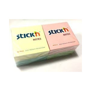 MEMO STICK 76x76 colori pastello 12bl da 100fg