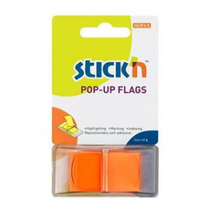 MEMO STICK segnapagina mm45x25 popup INDEX 50ff arancio