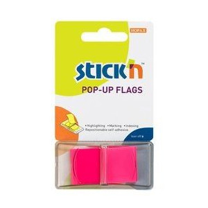 MEMO STICK segnapagina mm45x25 popup INDEX 50ff fuxia