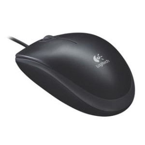 Mouse Logitech usb 3TS nero b100