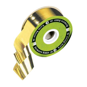 Nastrino 30x100mt oro metallizzato