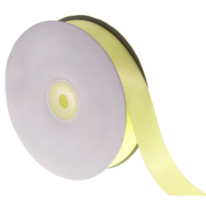 Nastrino in raso 25mmx50mt giallo