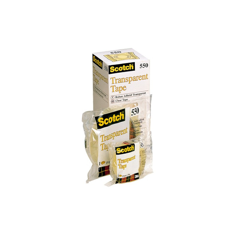 Nastro adesivo 19x33 8pz 550 3M PPL
