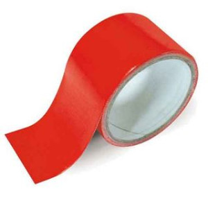 Nastro adesivo telato 19x2,7mt Rosso