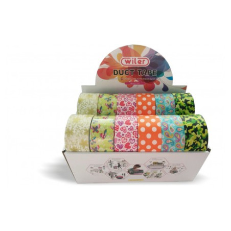 Nastro adesivo telato decorativi 48mmx5mt Duct Tape -
