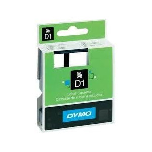 Nastro Dymo D1 24x7 nero su bianco