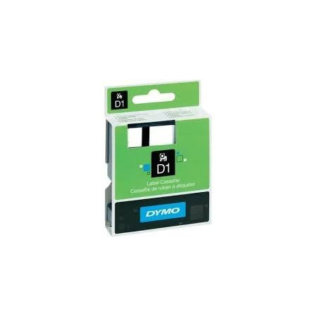 Nastro Dymo D1 24x7 nero su bianco