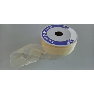 Nastro shining organza 40mmx50mt crema