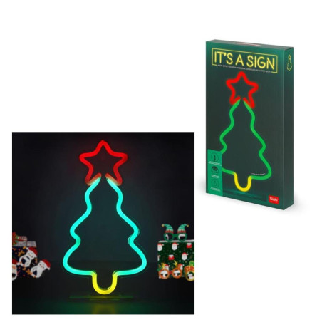 Neon effetto led xmas tree Legami