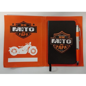 Notebook con penna, festa del papà varie fantasie