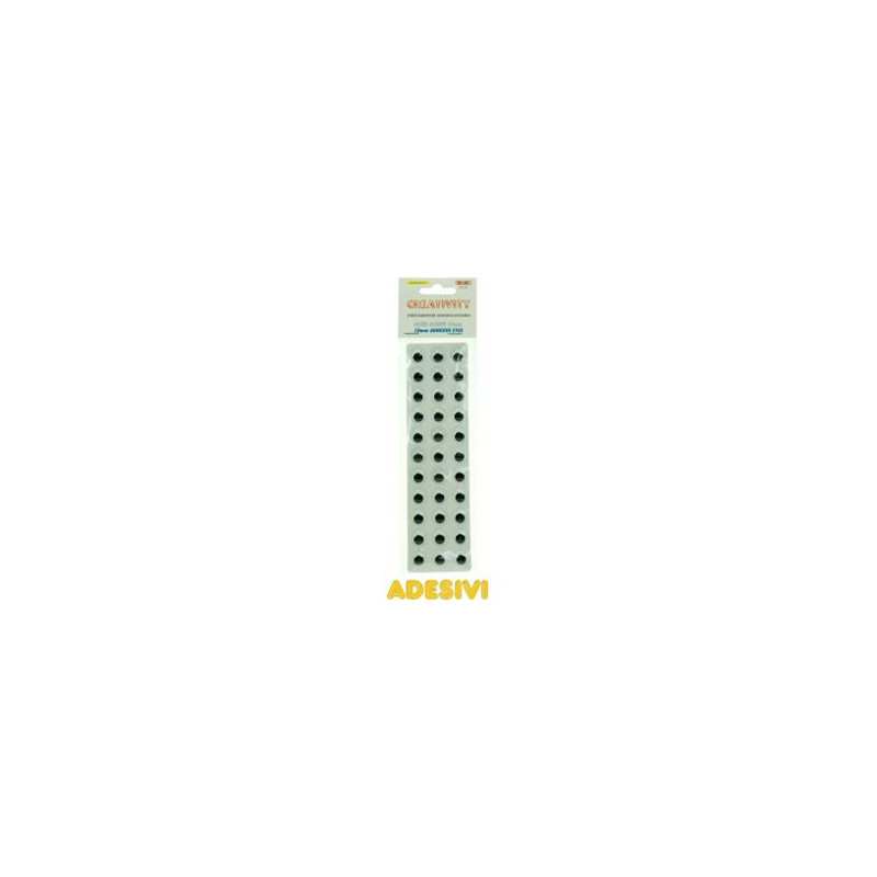 Occhi mobili adesivi d.10mm 33pz